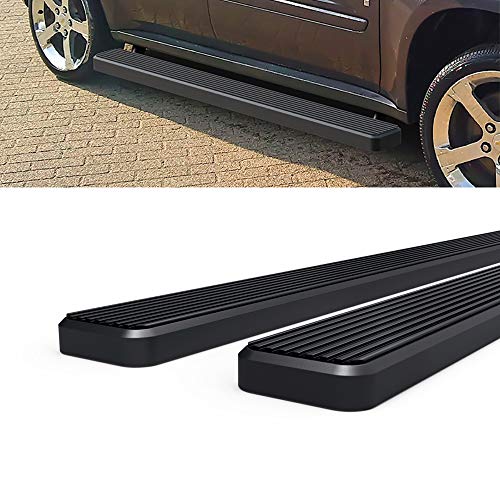 Estribos Running Board 5" Negro para Chevy Equinox 2005-2009 miniatura 4