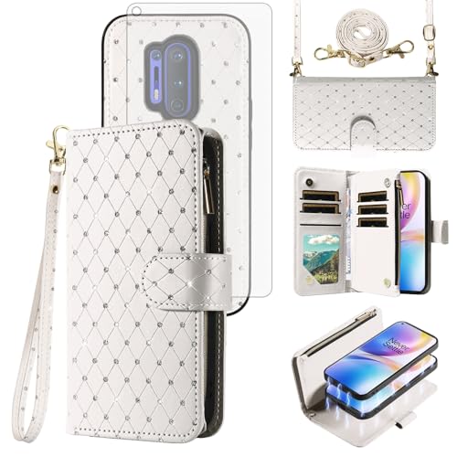 Coque OnePlus 8 Pro blanche Asuwish accessoire minimaliste de voyage
