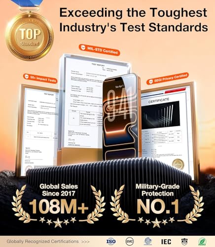 Image of Supershieldz X Koala Bear NeoGuard True 2-way Privacy Tempered Glass Screen Protector Guard for iPhone 14 Pro - 2 Pack