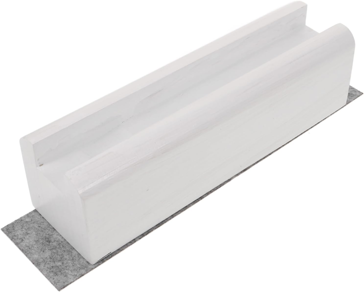 Wooden Floor Mirror Support Bracket Full Mirror Stand White Artwork Holder Rack