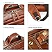 LANNSYNE Vintage Genuine Leather Backpack For Men Fits up to 15