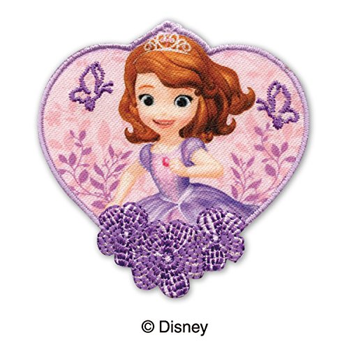 ディズニー「ちいさなプリンセスソフィア」アイロン接着ワッペン