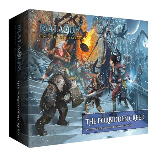 Maladum The Forbidden Creed Expansión Juego de Mesa miniatura 1