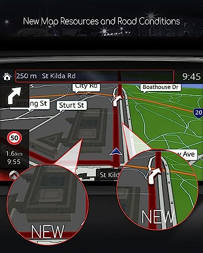 Substituição de cartão SD GPS de navegação de mapas mais recentes 2023 86271-0E075 Apto para Toyota