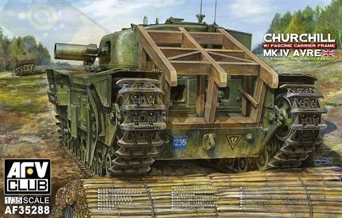 AFV Club AF25288 – Model Kit Churchill MK IV AVRE W/Fascine Carrier