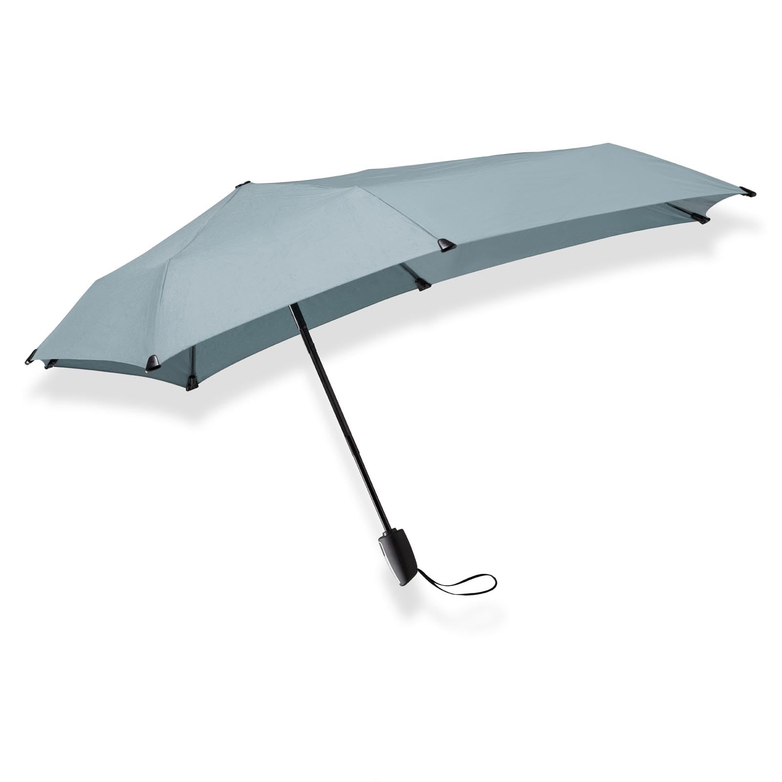 Senz ° mini automatic foldable storm umbrella winter sky, blue