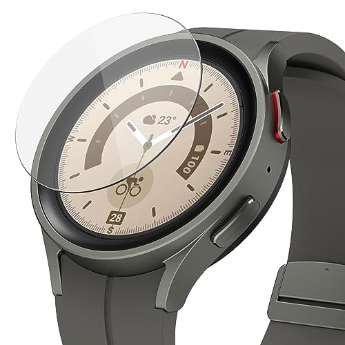GALAXY WATCH 5 PRO 45mm【9Hガラスフィルム】 Amazon.co.jp: Suoman【4枚入り】フィルム for Samsung Galaxy Watch5