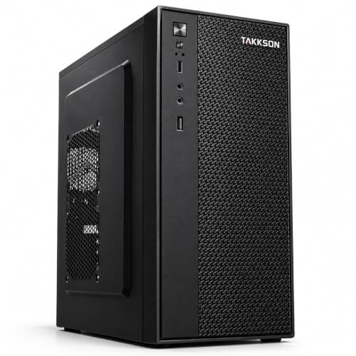 Image of TAKKSON Core i5 Desktop Computer PC | Core i5 4th Gen | 8 GB RAM | 128 GB SSD | HDMI | VGA | Ethernet | HD Graphics | USB 3.0 | Windows 11 Pro & Office