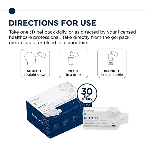 Healthycell Am Pm + Rem Sleep Bundle - Extra Strength Sleep Aid And Natural Antiaging Multivitamin - Supports Cell Health, Dna Repair, Energy, Sleep - Cell Health Vitamin + Liquid Sleep Supplement #TOP3