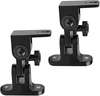 Artibetter 2 Sztuk Mocowanie Głośników Uchwity Ścienny Do Regałów Uniwerne Wyrokmy Uchwyty Ścienne Cynku Łatwe Zainstalowanie