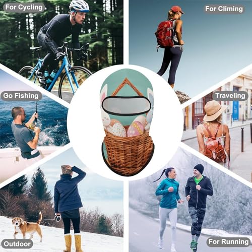 Balaclava para hombre y mujer, máscara para esquí, cubreboca completo para ciclismo y motociclismo miniatura 6