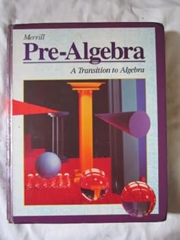 Hardcover Merrill Pre-Algebra Student Edition 1995 Book