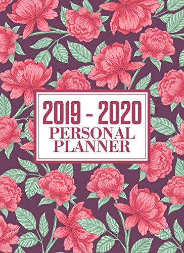 Personal Planner 2019 -2020: Weekly and Monthly Planner - To Do List, Appointment Note Book, Financi
