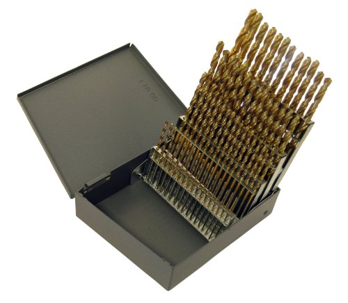 Chicago-Latrobe 69863 Chicago Latrobe 150T Series High-Speed Steel Jobber Length Drill Bit Set cover