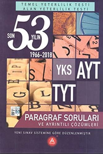 A Yayinlari Tyt Ayt Paragraf Son 53 Yilin Cikmis Sorulari Ve Ayrintili Cozumleri Yeni Komisyon Amazon Com Tr Kitap