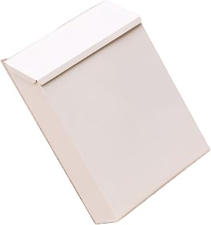 Wall Mounted Mailbox for Outdoor Use - Secure Metal Decorative Wall Box for Home or Apartment