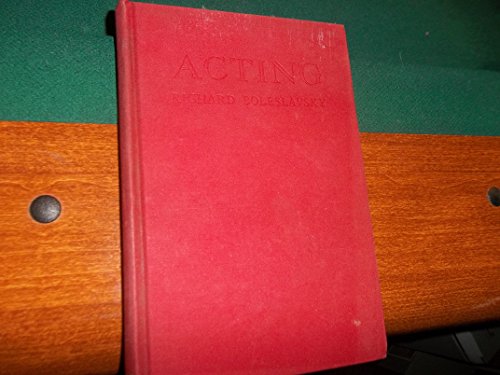 Acting the First Sixth Lessons B00Q3DMG3M Book Cover