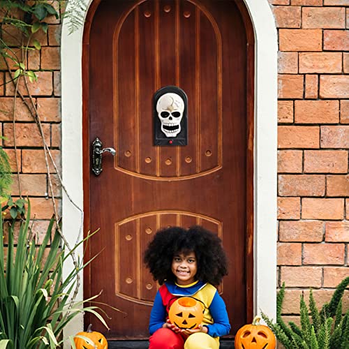 Campainhas assustadoras | Campainhas animadas para Halloween | Campainha assustadora para decoração