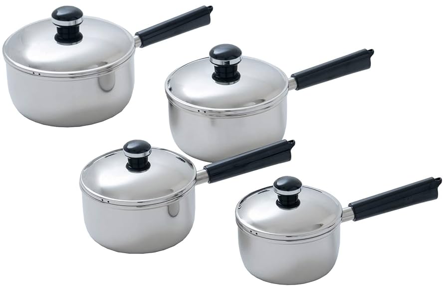 Miyaco オブジェ　ステンレス鍋3点セット Miyaco オブジェ ステンレス鍋3点セット Miyaco オブジェ