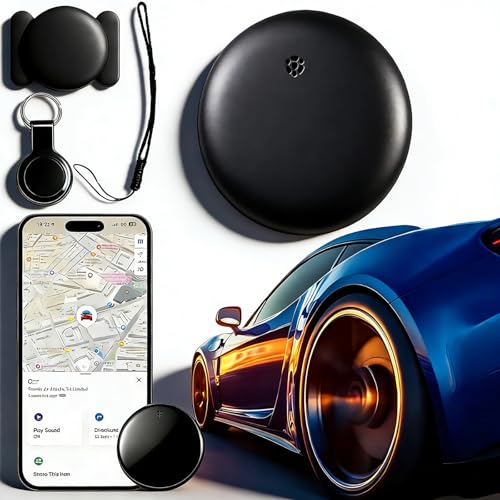 GPS Coche localizador, Localizador GPS para Coche Sin Suscripción, 2026 Rastreador Magnético Rastreador GPS, Compatible con Android e iOS,Seguimiento en Tiempo Real para vehículo,Niños,Mascotassin (1)