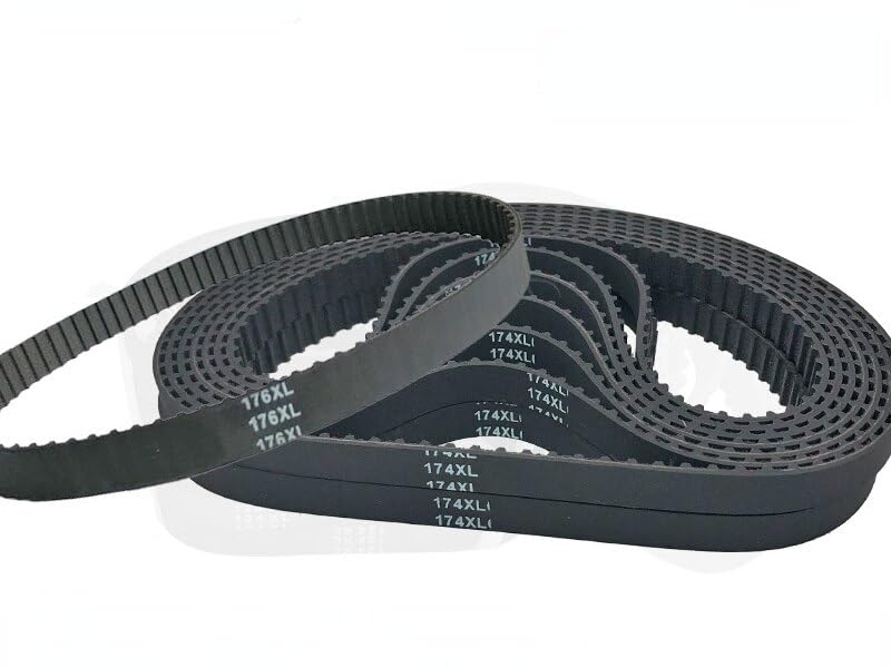 3PCS/LOT Timing Belts,170XL 172XL 174XL 176XL 10mm 8mm 15mm 5.08 Pitch XL Series 85T (176XL,15mm,3)