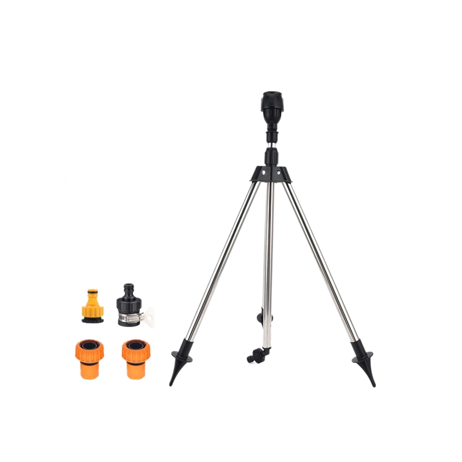 Arroseur de jardin rotatif tete d arrosage grande surface sur trepied