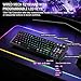 VSDINSIDE Macro Keyboard, Full-Key Programmable On-board Keypad, Stream Controller Deck Pad with Screen & Knob,Gasket Shortcut Mechanical KB for Gaming Streaming,Hot Swappable,RGB Backlight for PC Mac