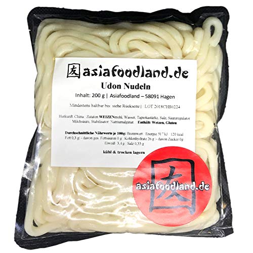 Asiafoodland - frische Udon Nudeln, 1er Pack (1 x 200 g)
