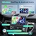 Imagen de VECHTEL Radio Coche Bluetooth con Carplay Android Auto Inalámbrico