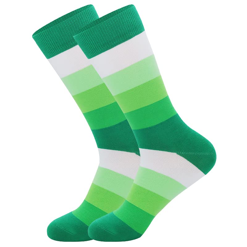 Image of HHX YONLEE Dress Socks 5 /6 /10 Pairs Crew Argyle Colorful Cotton Novelty Casual Happy Fun