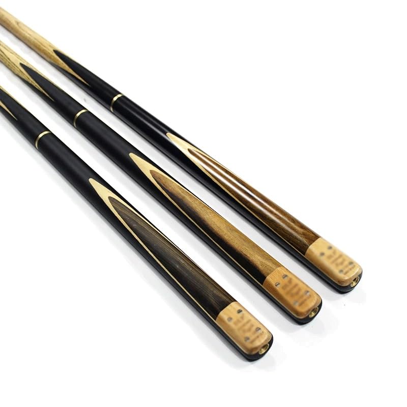 Taco de billar Ash Wood 3/4 con extensión y punta 10 mm miniatura 3