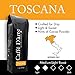 Caffe D’arte Toscana Ground Coffee – Light Roast, Sweet and Soft Flavor, Roasted in Seattle, Crafted for Drip Coffee Makers, 1 lb