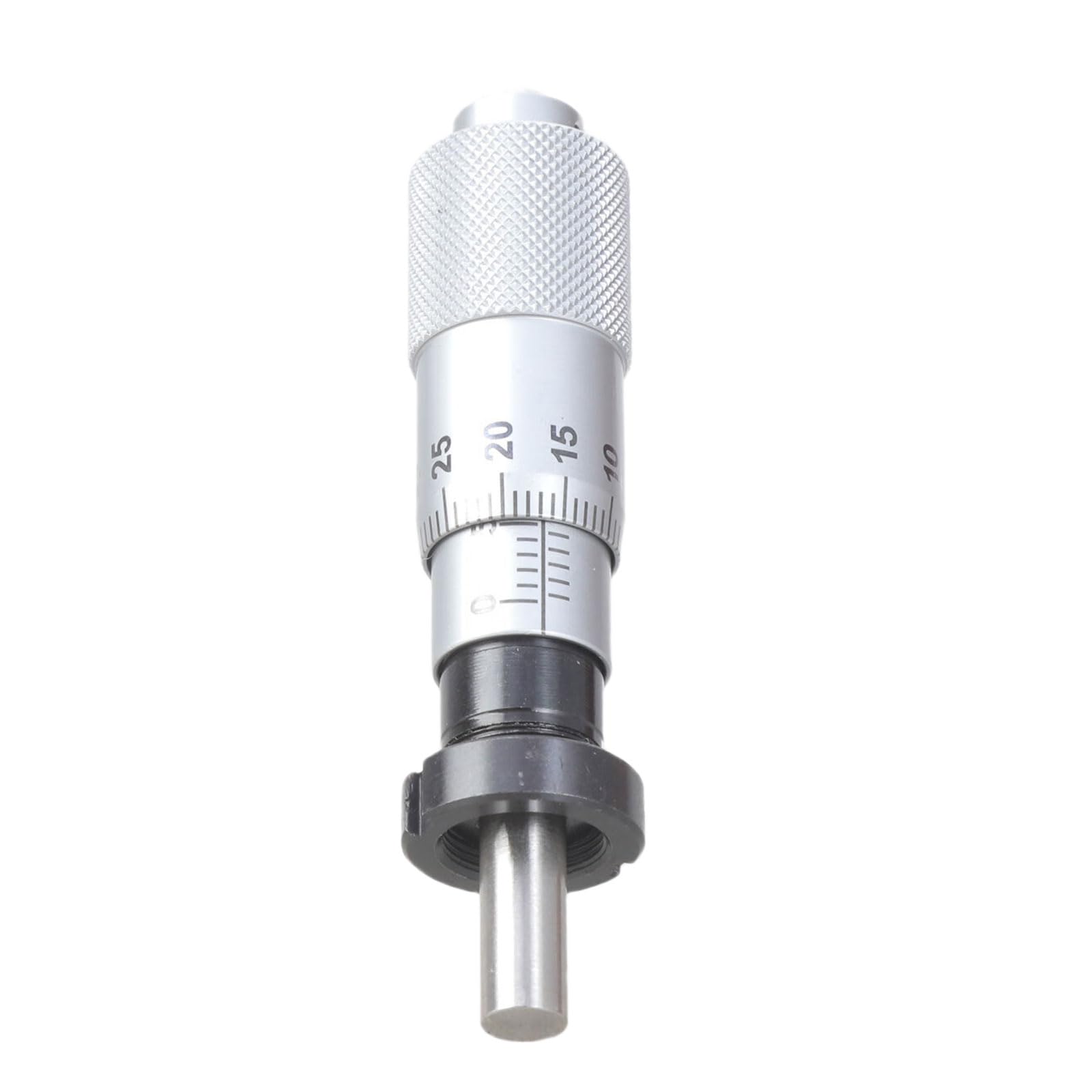 Jazuaiao Industrial Flat Needle Micrometers Head Precisions Micrometers Head 0 to 13mm 0.01mm Precisions Measuring for Construction Measuring Tool