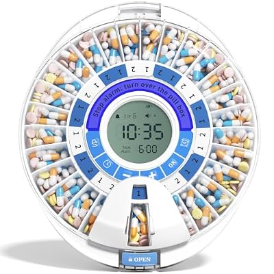 Windtrace Automatic Pill Dispenser for Elderly with Alarm