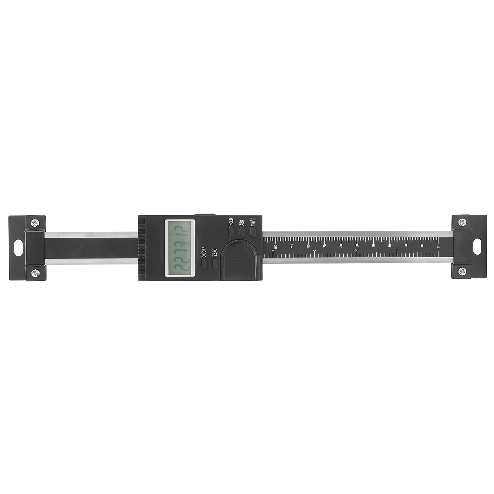 Calibrador digital vertical con material de aleación de aluminio y pantalla LCD para kit de torno y fresadora Herramienta de medición de precisión de 0-150 mm y 0,01 mm
