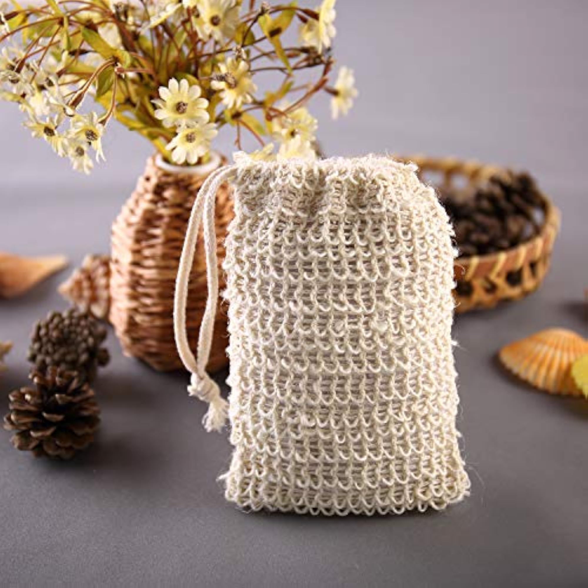 30 Pack Soap Exfoliating Bag Pouch