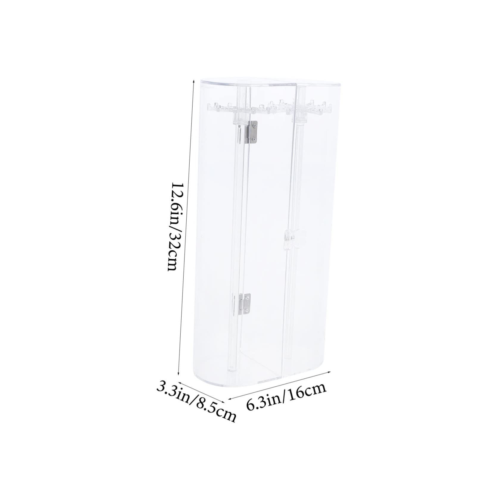 LABRIMP Hängender Schmuckhalter Drehbarem Haken Schmuckorganizer für Armbänder und Weitere Accessoires für Schlafzimmer und Geschäfte
