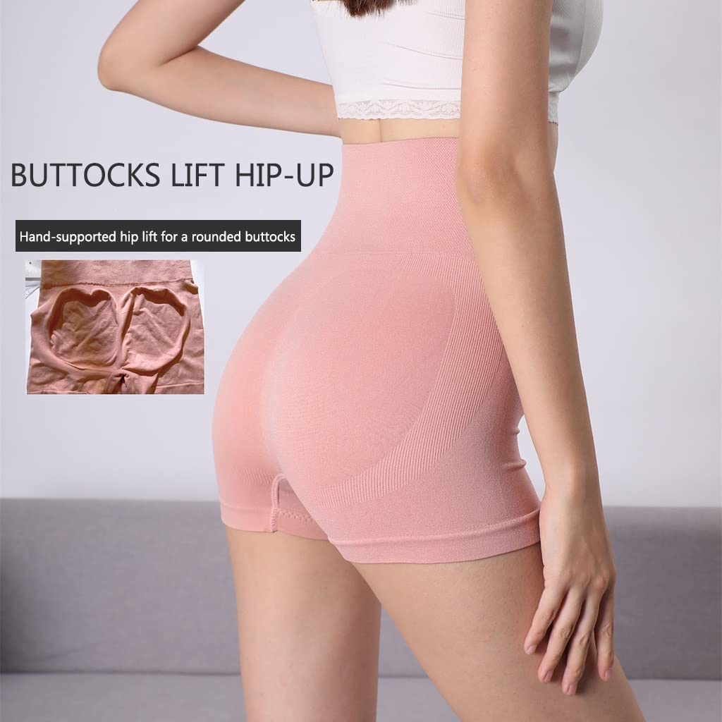 LYGBAOFUL Szt. Wysoka talia Plus rozmiar majtki wyszczuplają brzuch pas poporodowy talia Butt Lifter bielizna modelująca wąskie bokserki