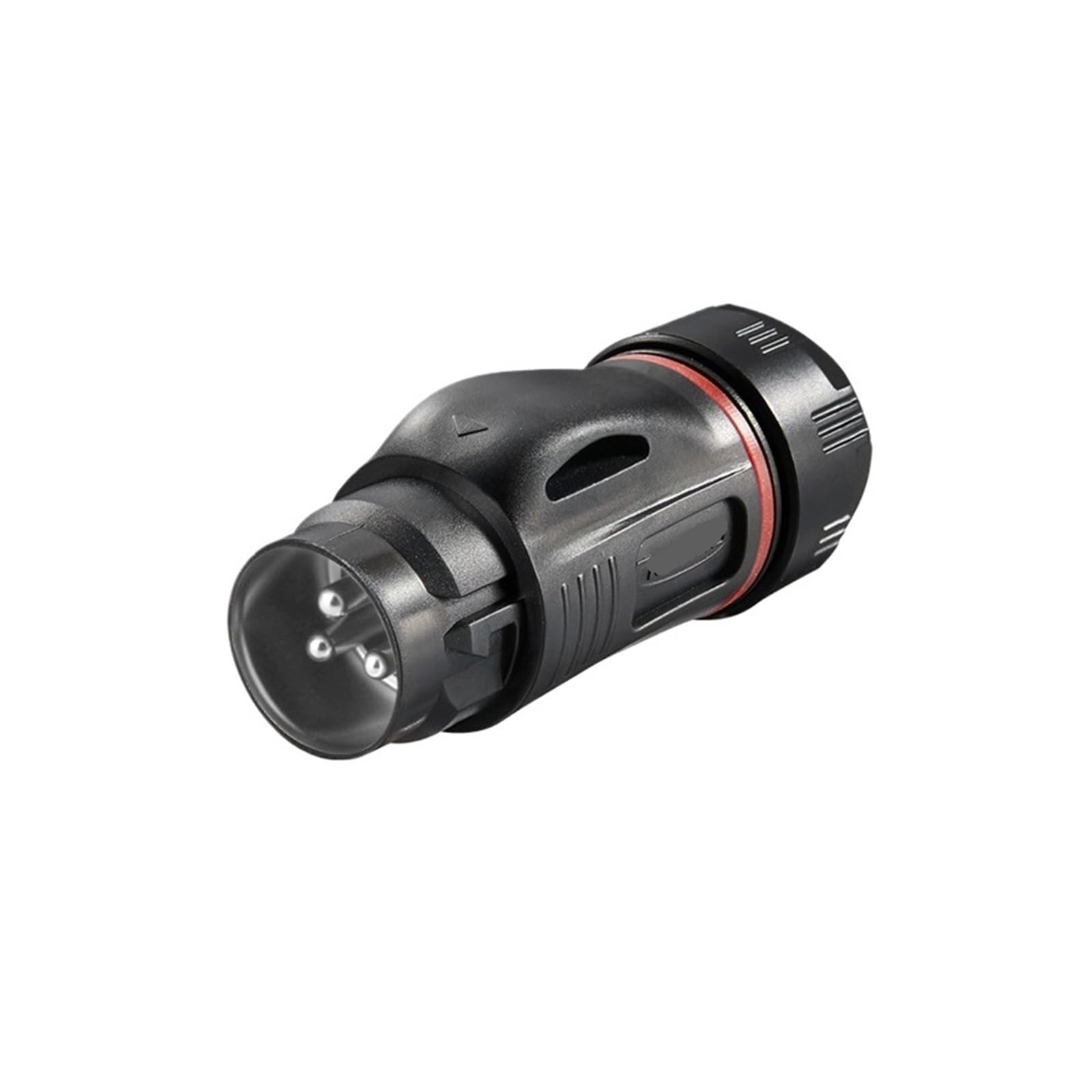 QAZXSEMUI Welding 45A BD24 Aviation Plug and Socket 3-pin snap-on Power Supply Industry(Plastic male connector)