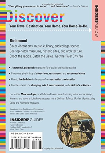 Insiders' Guide® To Richmond, Va (Insiders' Guide Series) #TOP1