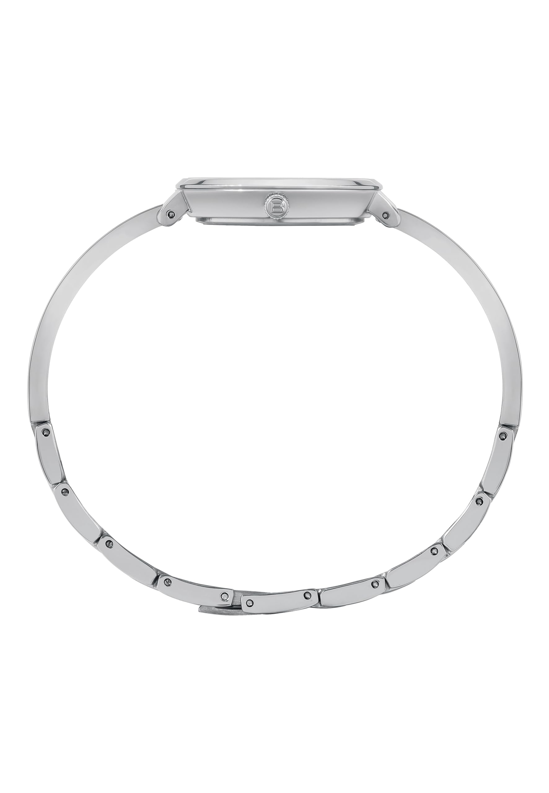 Breil, Collezione Sorbet Time, Orologio Donna, Movimento Digitale al Quarzo, Cassa in Acciaio 30 mm, Quadrante con Cristalli, Bracciale Semirigido Smaltato, Chiusura Gioielleria, Idea Regalo Donna