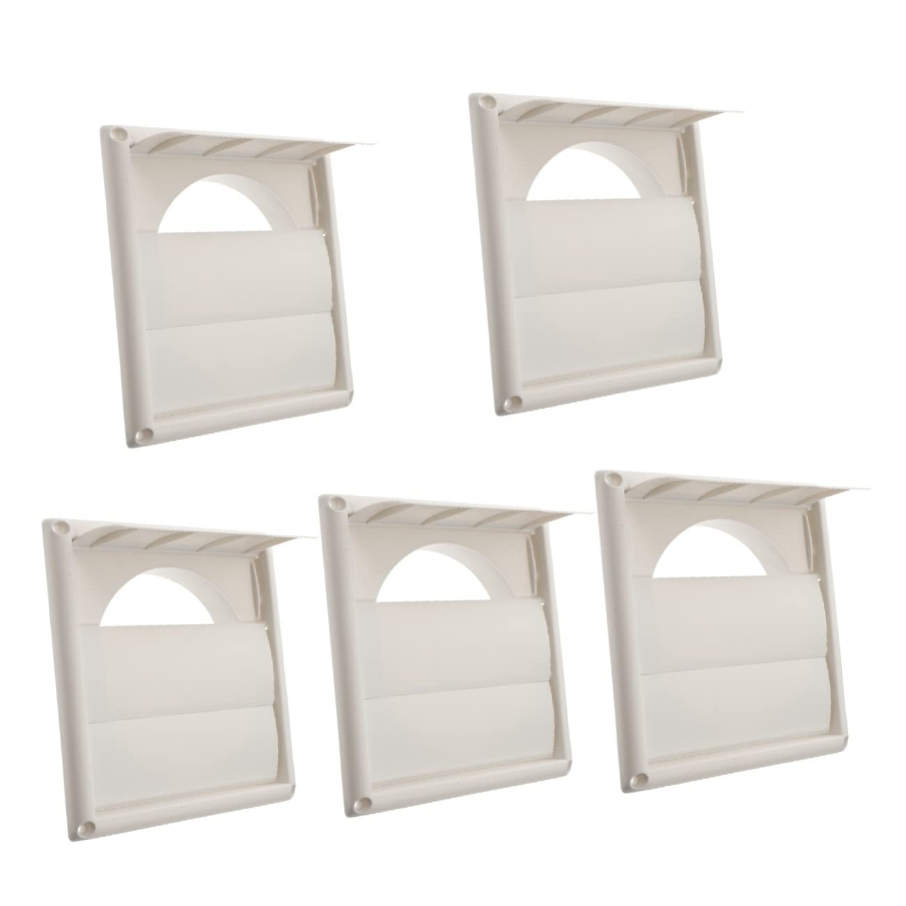 HOMSFOU 5pezzi Ventilazione Per Condizionatori Copertura Per Ventilazione Aria Fredda Facile Installazione Adatta Cucine e Ambienti Industriali