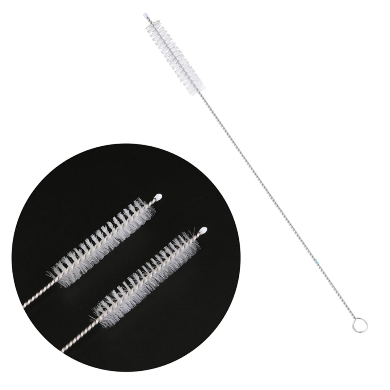 NULYLU 2pc -Shaped Cleaning Brush for Inlet Outlet Fluffy Cleaners Drain Brush