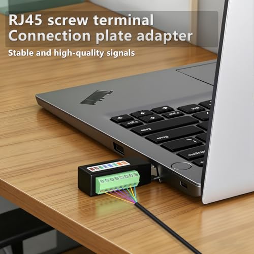 Conector terminal de tornillo RJ45 para solucionar roturas de cables en DVR y CCTV 2