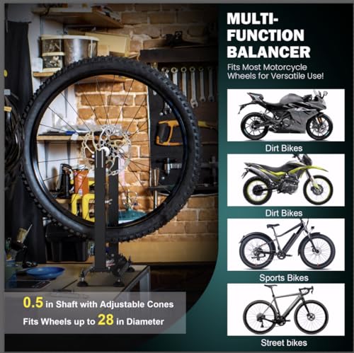 Tanfix Motorcycle Wheel Balancer