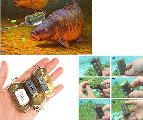 Drchoer 20 g/40 g/60 g Maggot Feeder Carp Fishing