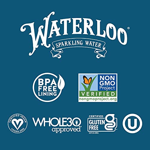 Image of Waterloo Sparkling Water, Orange Vanilla Naturally Flavored, 12 Fl Oz (Pack of 24) | Zero Calories | Zero Sugar or Artificial Sweeteners | Zero Sodium