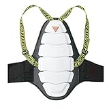 EN 1621.2 lev 1 Dainese Erwachsene Skiprotektor Ultimate Bap 03 Evo Ski Protektor, Weiss, XL