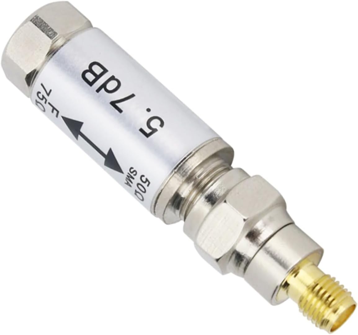 TPS54360インピーダンスコンバーター0〜3GHzの女性からFオスコネクタ50 75OHMインピーダンスアダプター無線アクセサリ