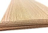 Echtholz Furnier Set – 4–5 Furnier Holzfurniere, Ideal für Modellbau, Ausbesserungsarbeiten, Intarsien, DIY, Restauration, Intarsien, Schmuck & Bastelprojekte (Eiche)